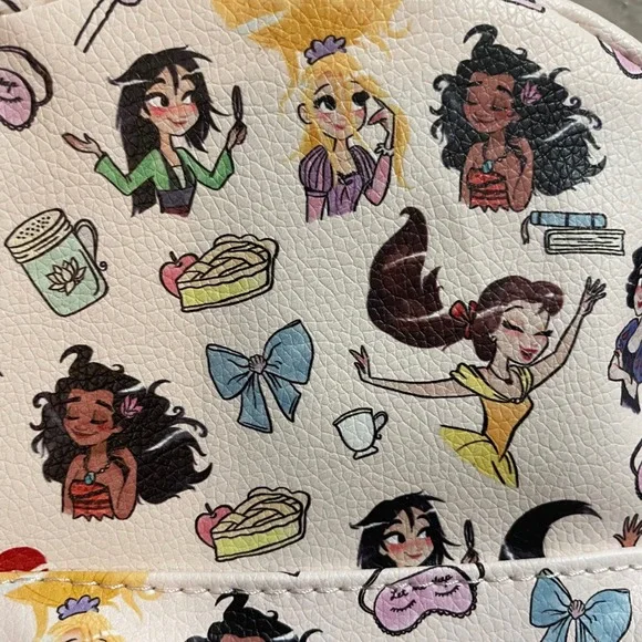 Disney Princess Mini Backpack All Over Print Fast Forward brand - Picture 2 of 11